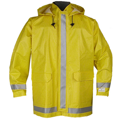 Arclite 1000 Series Waist-Length FR Rain Jacket in Yellow